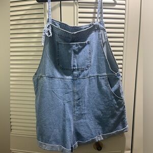 Cider Wide leg over all shorts plus